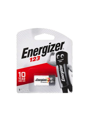 ~ CR123A (CR17345) 1400 mAh Li-MnO2 Battery